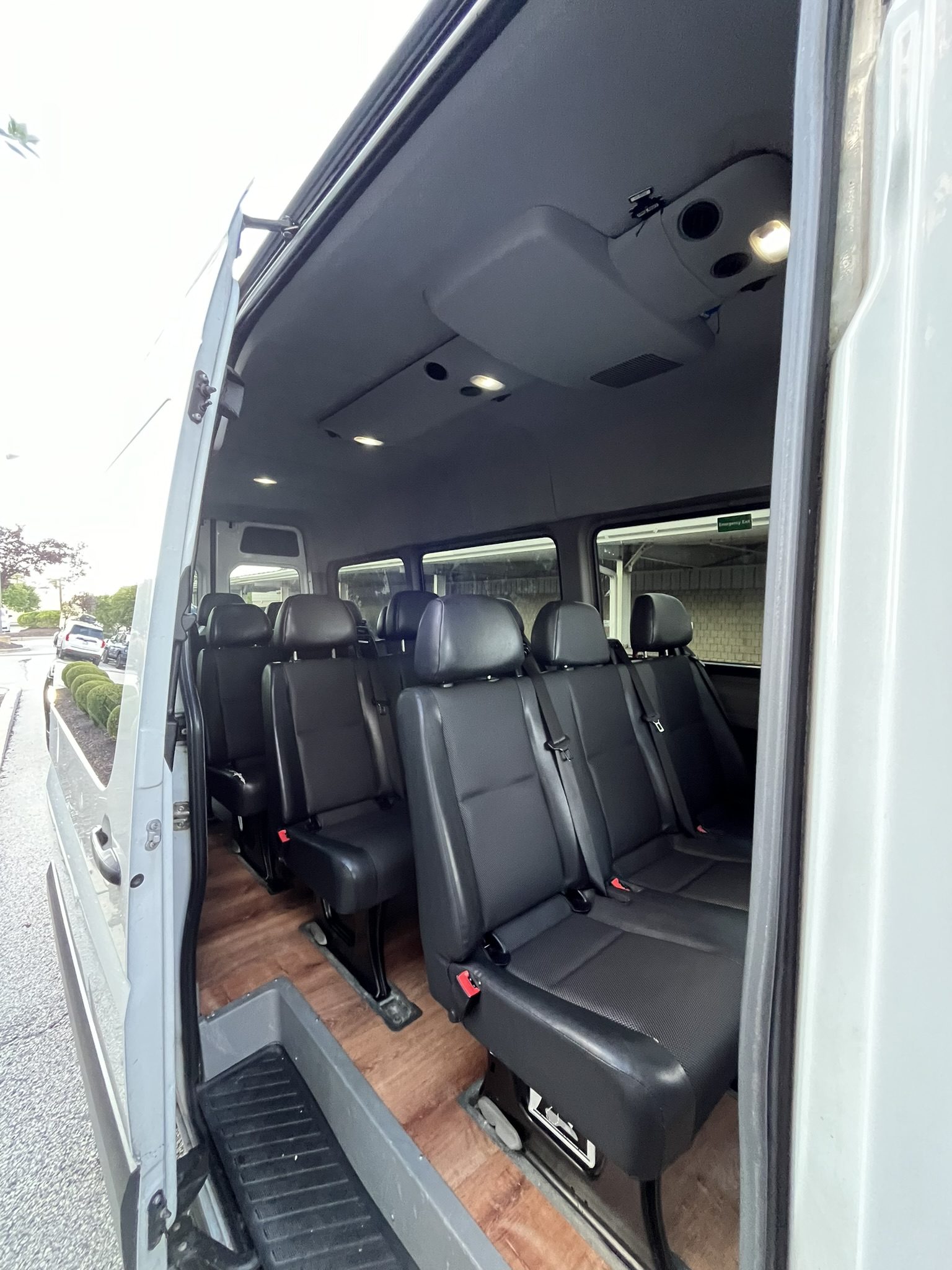 Mercedes-Benz Sprinter van interior seating